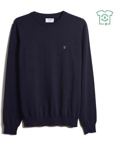 Farah Mullen Sweat Sn99 - Blue