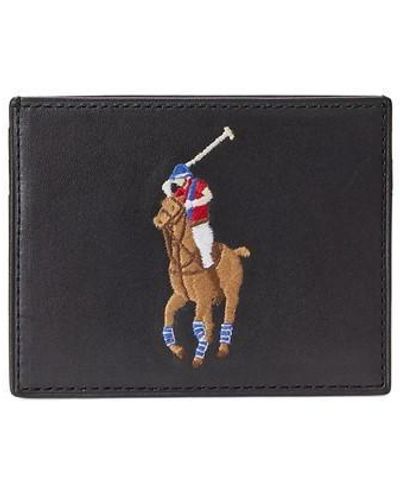 Polo Ralph Lauren Pony Card Case - Black