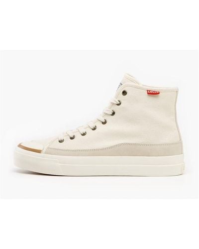 Levi's Square High Tops - Natural
