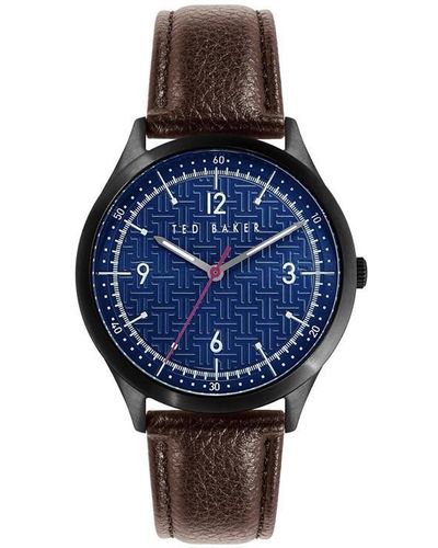 Ted Baker Steel Fashion Analogue Quartz Watch - Blue