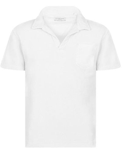 Richard James Terry Polo Shirt - White