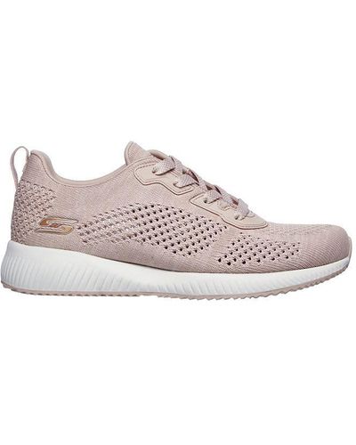 Skechers Lace Up Open Weave Engineer - Pink