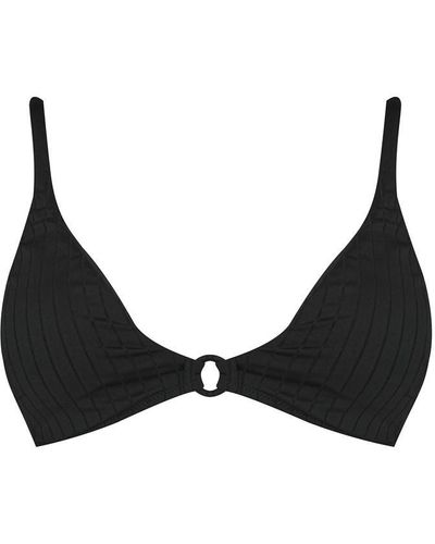 Ralph Lauren Ots Bikini Top - Black