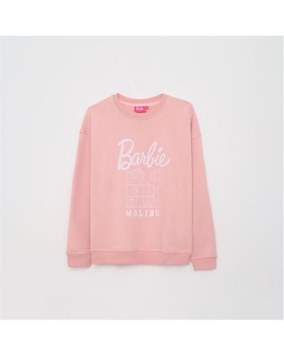 Character Barbie Malibu Sweatshirt - Pink
