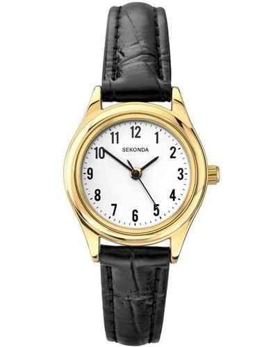 Sekonda Stainless Steel Classic Analogue Quartz Watch - Metallic