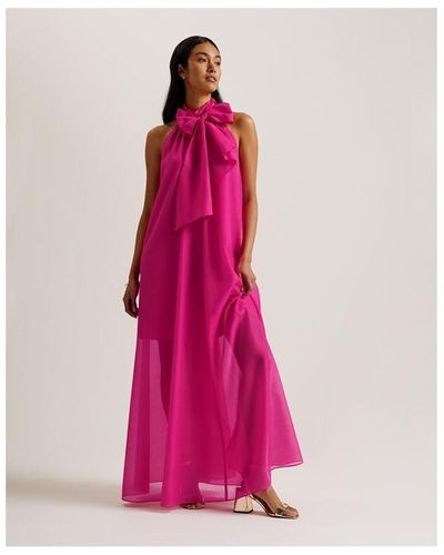 Ted Baker Ted Arikaa Dress Ld43 - Pink
