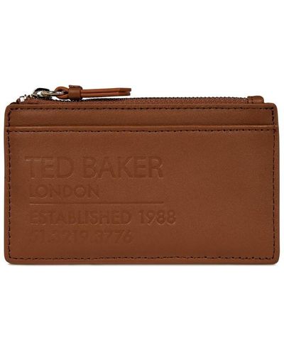 Ted Baker Darcena Coin Purse - Brown