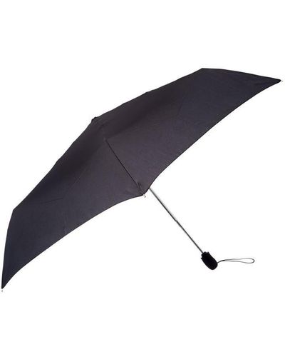 Fulton Plain Automatic Superslim Umbrella - Black