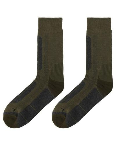 Karrimor 2 Pack Trekking Socks - Green