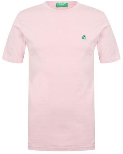 Benetton Colours Ss T Sn99 - Pink