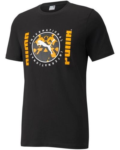 Puma Sportstyle International Graphic T Shirt - Black