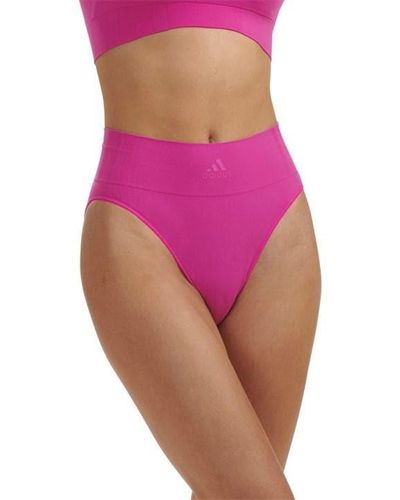 adidas Women's Seamless Micro Stretch Underwear Bikini Panty