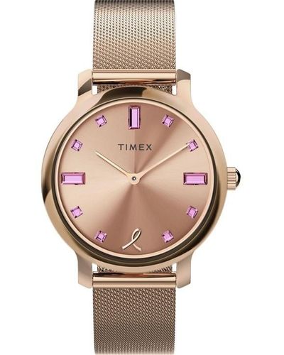 Timex Ladies City Collection Watch - Pink