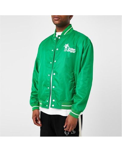 Palm Angels Palm Douby Varsity Sn34 - Green