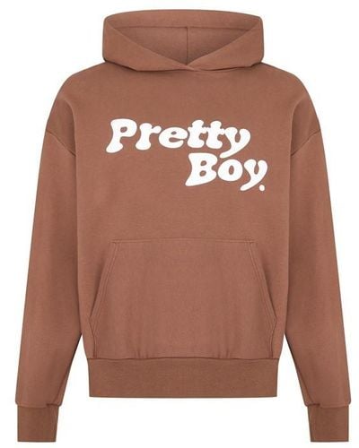 PRETTY BOY UGLY WORLD The Bubble Hoodie - Brown