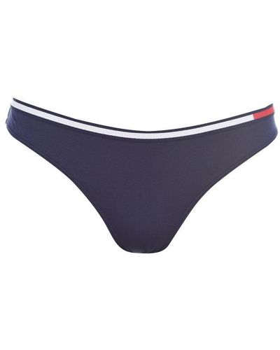 Tommy Hilfiger Colour-blocked Waistband Thong - Multicolour