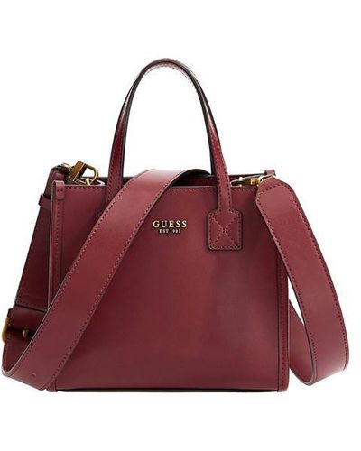 Guess Silvana S Tote Bag S Merlot One Size - Purple