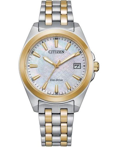 Citizen Ladies Eco-drive Bracelet Stainless Steel Watch - Metallic