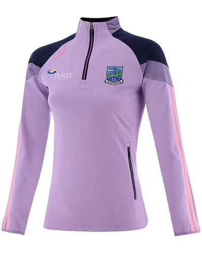 O'neill Sportswear Fermanagh Rockway Brushed Half Zip Top Ladies - Purple