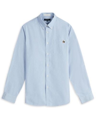 Ted Baker Caplet Oxford Shirt - Blue