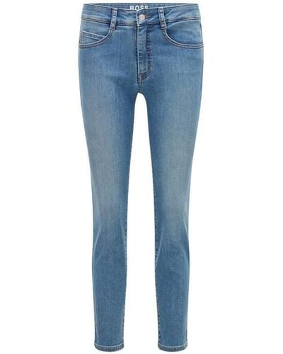 BOSS Slim Crop Jeans Ld99 - Blue