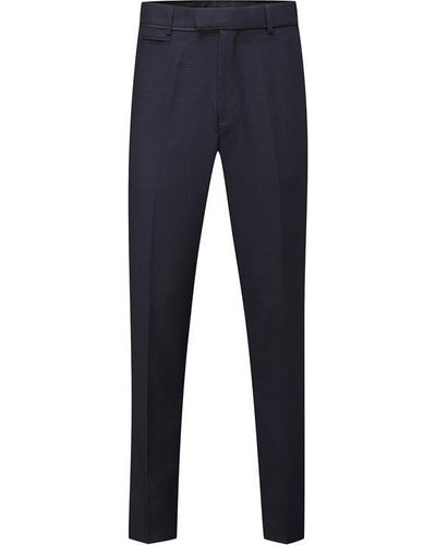 Skopes Newman Slim Suit Trousers - Blue