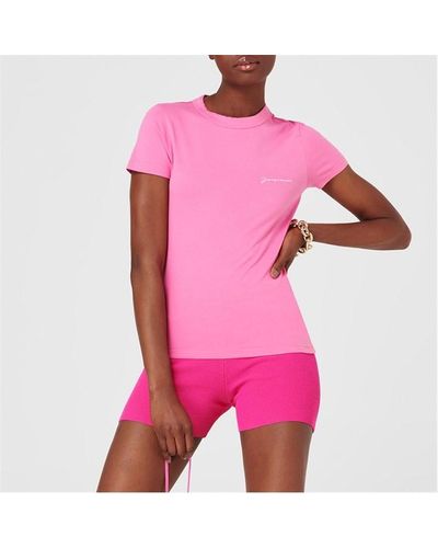 Jacquemus La T Shirt - Pink