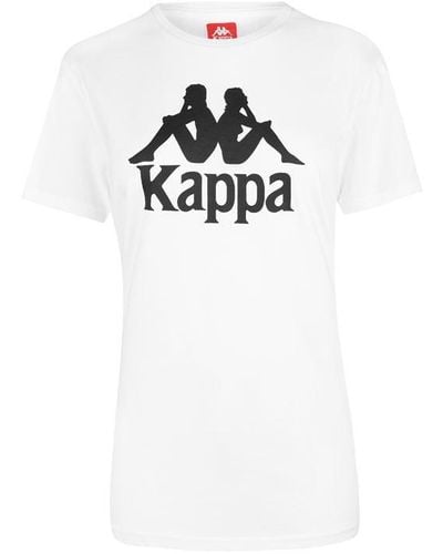 Kappa Estessi T Shirt - White