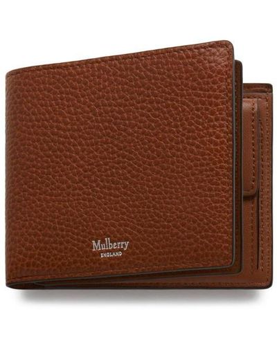 Mulberry 8 Card Coin Wallet - Brown