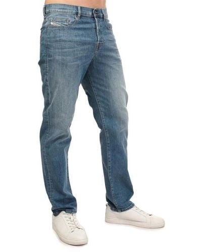 DIESEL D-viker Straight Jeans - Blue