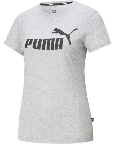 PUMA No1 Logo Tee - Grey