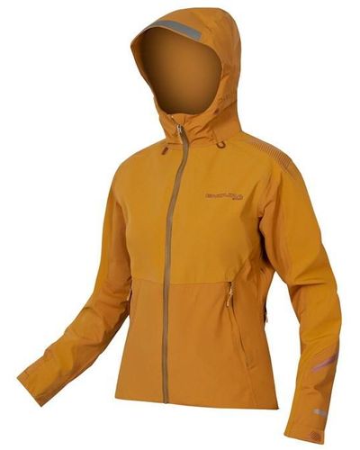 Endura Mt500 Waterproof Jacket - Orange