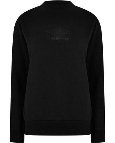 Umbro Diamond Crewneck Sweatshirt - Black