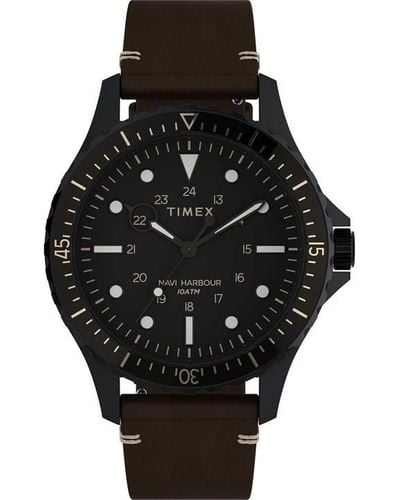 Timex Stainless Steel Classic Watch - Black