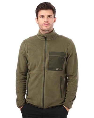 Berghaus Aslam Micro Fleece Jacket - Green