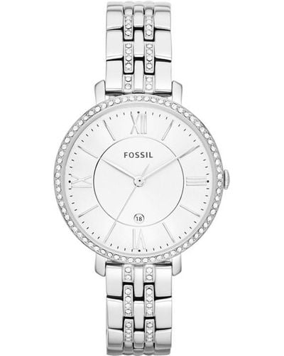 Fossil Jacqueline Stainless Steel Watch - Metallic