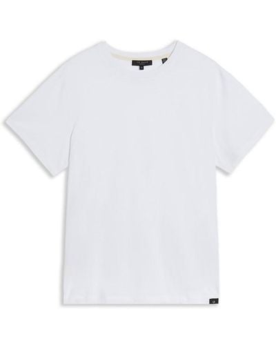 Ted Baker Hawk Plain T-shirt - White