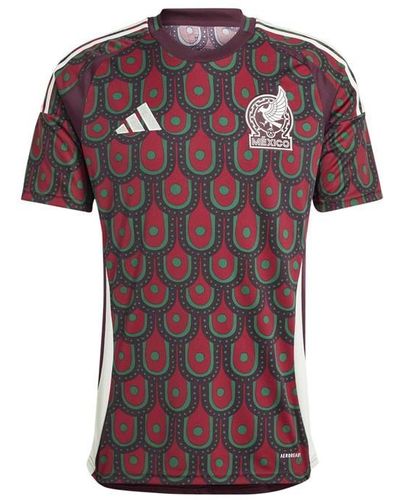 adidas Mexico Home Shirt 2024 Adults - Red