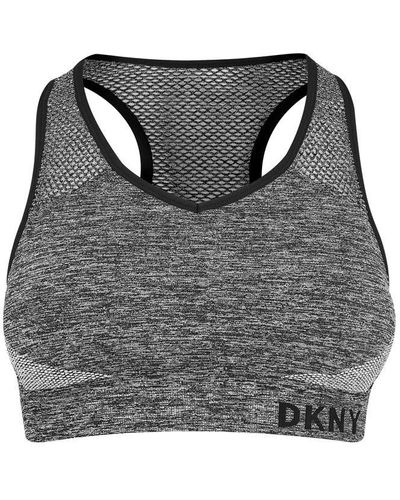 DKNY Sport Seamless Bra - Black