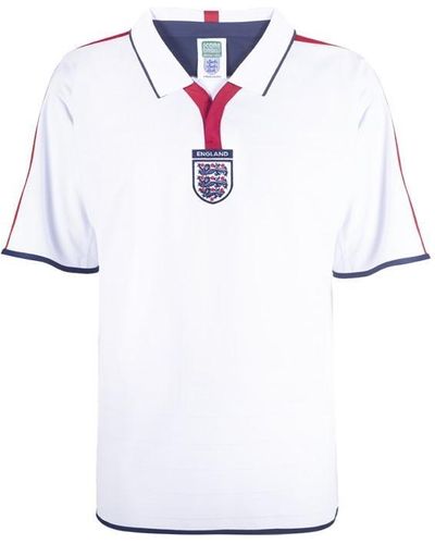 Score Draw England Home Shirt 2004 Adults - White