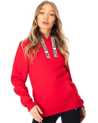 Hype red shop hoodie