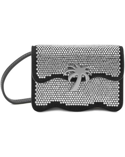 Palm Angels Micro Palm Party Bag - Grey