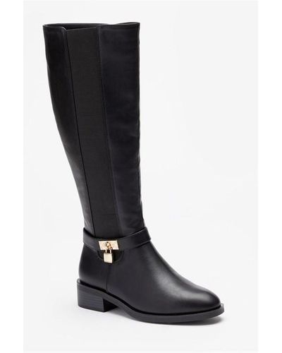 Be You Ultimate Comfort Twist Lock Tall Boot - Black