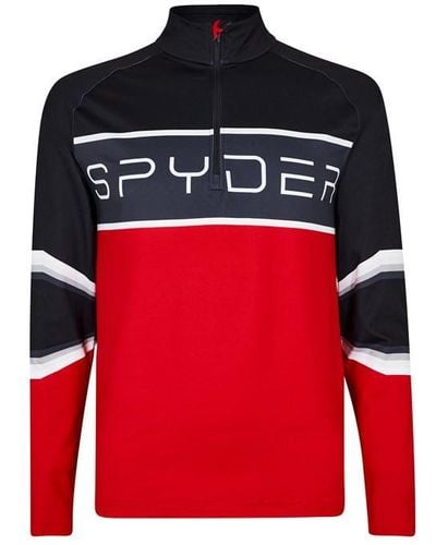 Spyder Premier Half Zip Fleece - Red