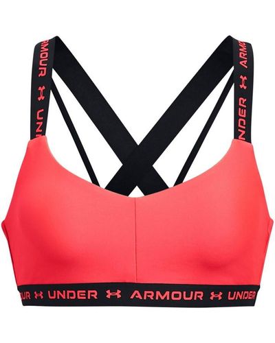 Under Armour Crossback Low Bra Ld99 - Red