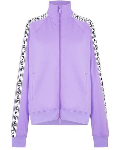 DSquared² Zip Through Jacket - Purple