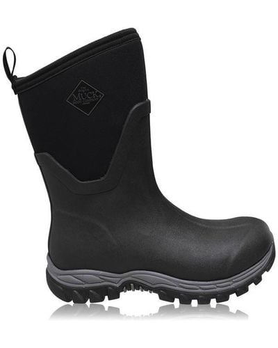Muck Boot Arctic Sport Ii Mid Wellington Boots Ladies - Black