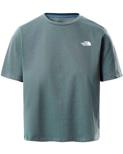 The North Face Foundation Cropped T-shirt - Blue