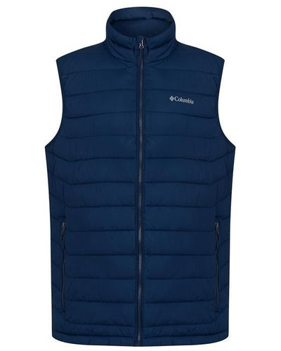 Columbia Powder Vest - Blue