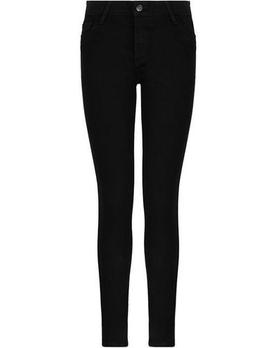 Armani Exchange J01 Skinny Jeans - Black